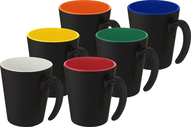 Oli 360 ml ceramic mug with handle - Image 19