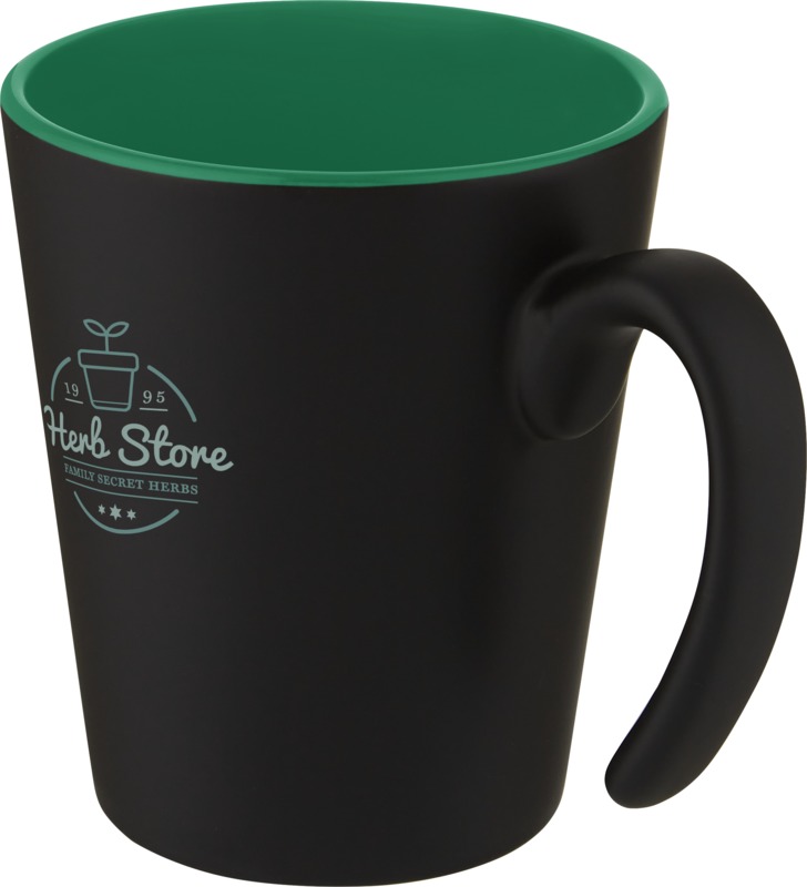 Oli 360 ml ceramic mug with handle - Image 25