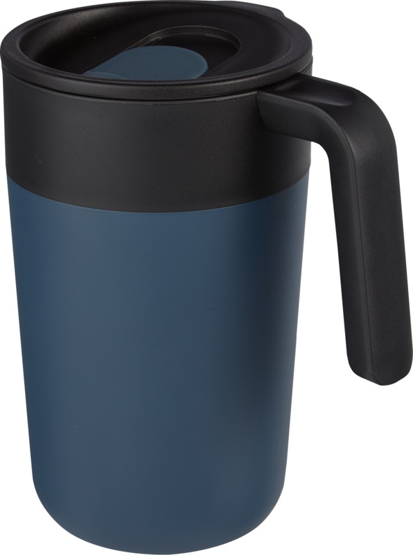 Nordia 400 ml double-wall recycled mug - Image 7