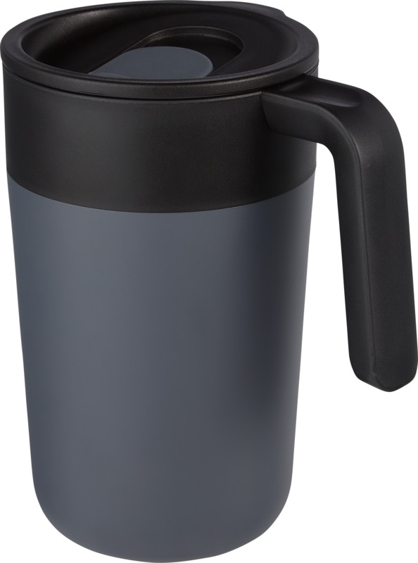 Nordia 400 ml double-wall recycled mug - Image 19