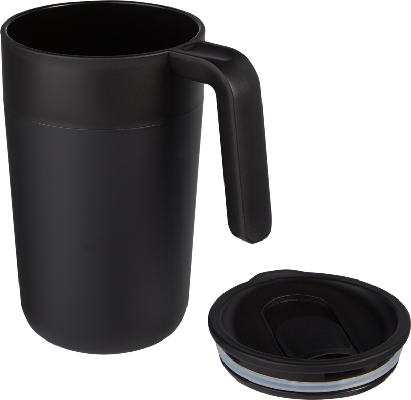 Nordia 400 ml double-wall recycled mug - Image 27