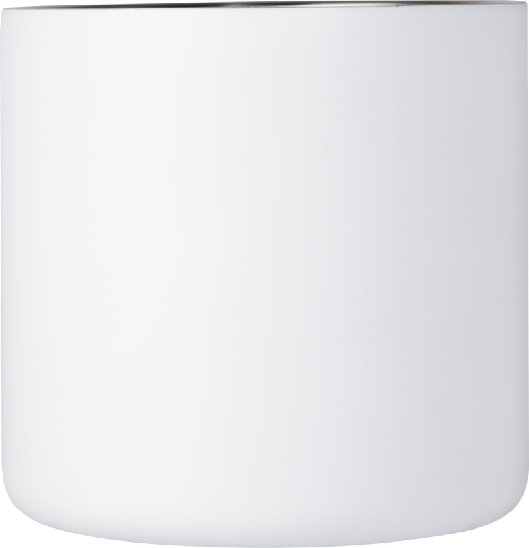 Bjorn 360 ml RCS certified recycled stainless steel mug with copper vacuum insulation - Image 2