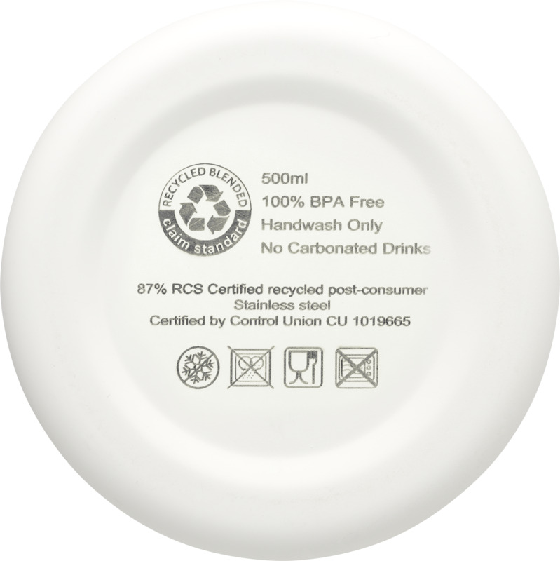 Spring 500 ml RCS certified recycled stainless steel copper vacuum insulated bottle - Image 5