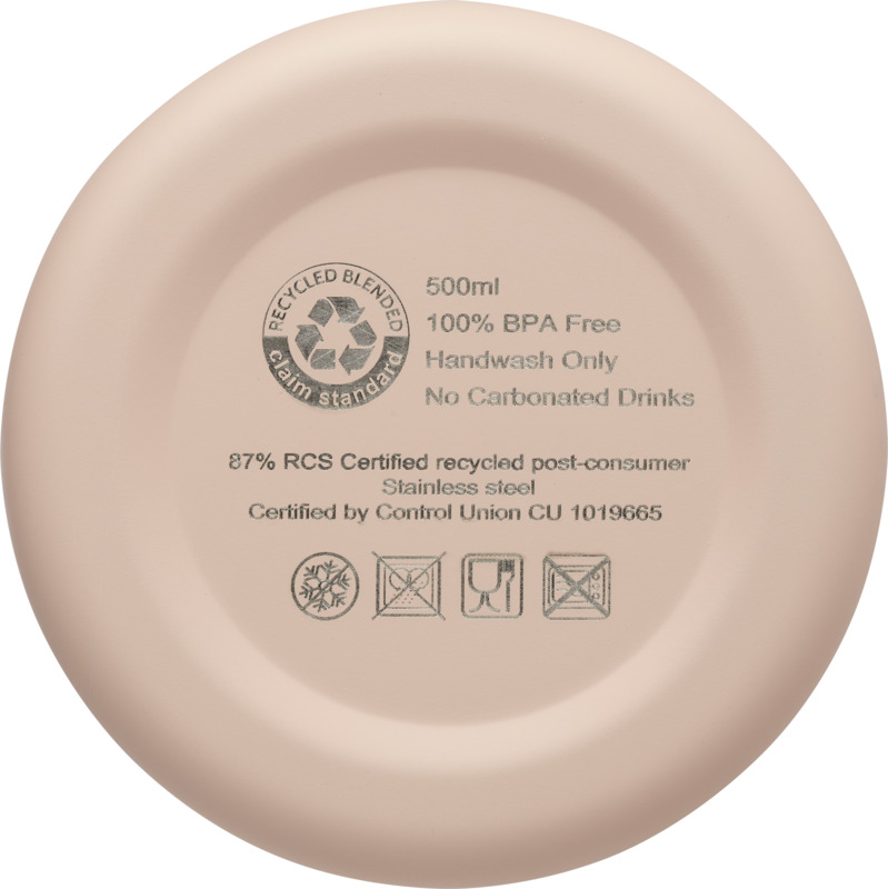 Spring 500 ml RCS certified recycled stainless steel copper vacuum insulated bottle - Image 13