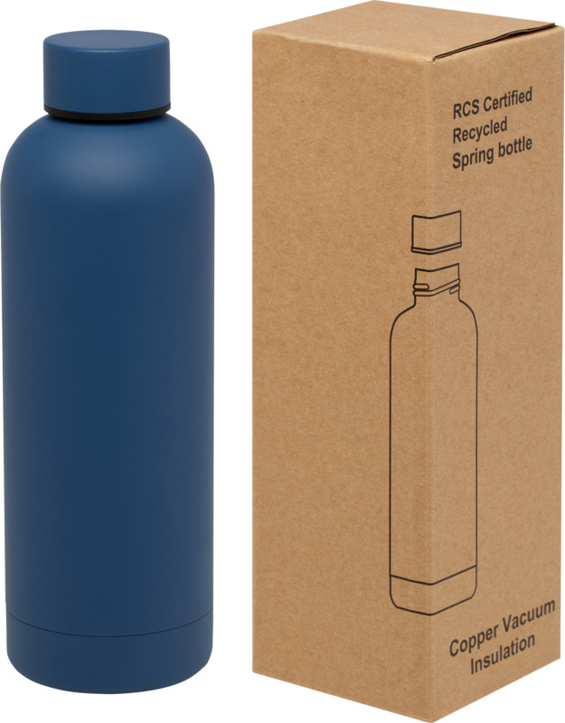 Spring 500 ml RCS certified recycled stainless steel copper vacuum insulated bottle - Image 17