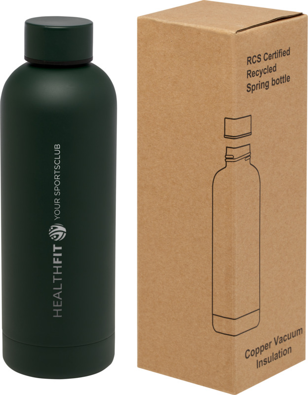Spring 500 ml RCS certified recycled stainless steel copper vacuum insulated bottle - Image 32