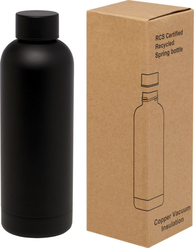 Spring 500 ml RCS certified recycled stainless steel copper vacuum insulated bottle - Image 33