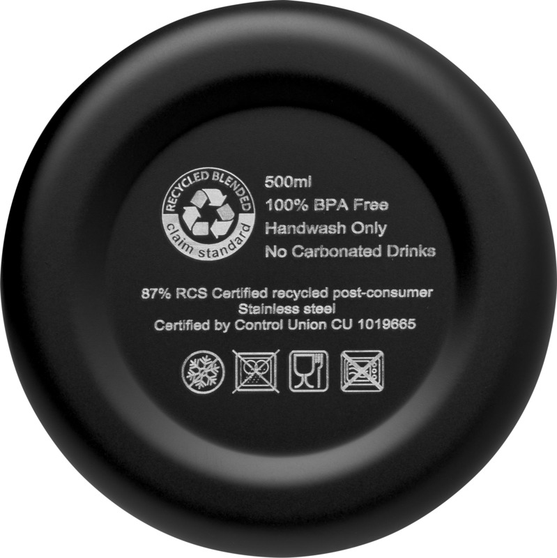 Spring 500 ml RCS certified recycled stainless steel copper vacuum insulated bottle - Image 37