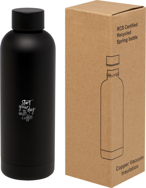 Spring 500 ml RCS certified recycled stainless steel copper vacuum insulated bottle - Image 40