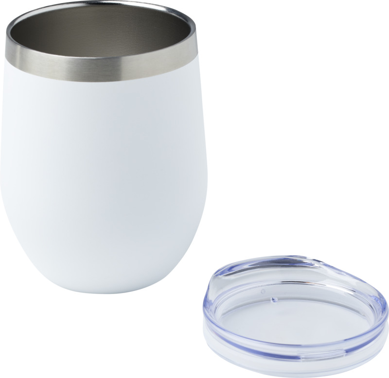 Corzo 350 ml RCS certified recycled stainless steel copper vacuum insulated cup - Image 3