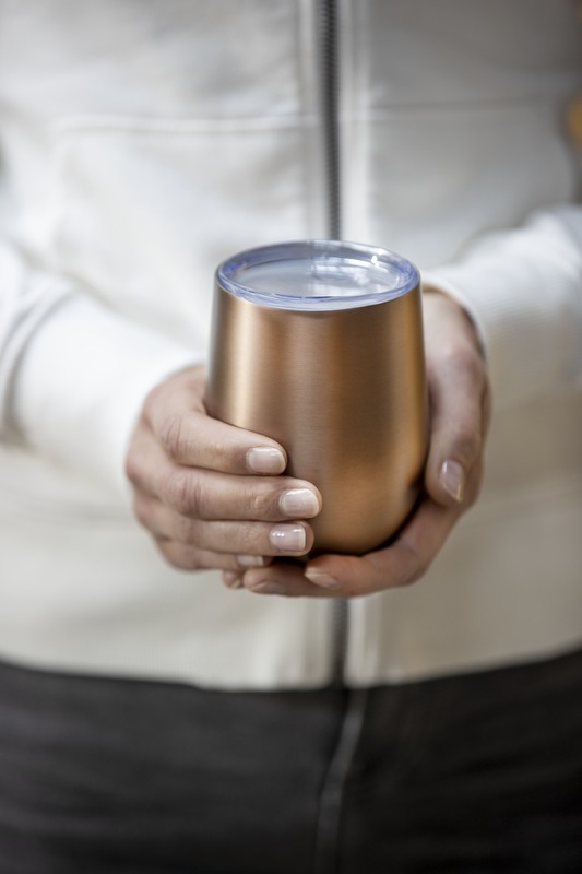 Corzo 350 ml RCS certified recycled stainless steel copper vacuum insulated cup - Image 42