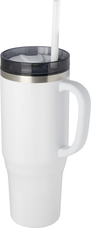 Melbourne 1200 ml RCS certified insulated tumbler with straw