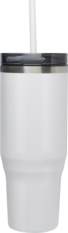 Melbourne 1200 ml RCS certified insulated tumbler with straw - Image 2
