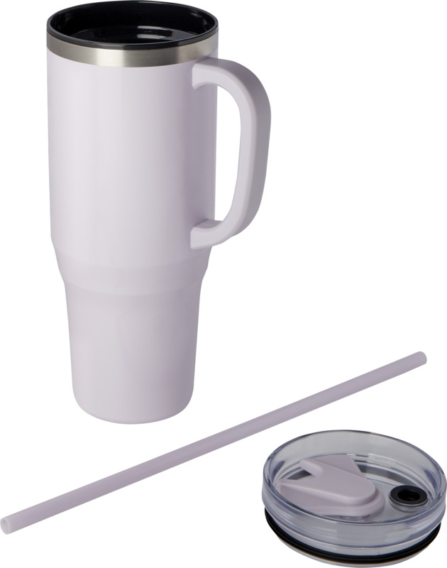 Melbourne 1200 ml RCS certified insulated tumbler with straw - Image 19