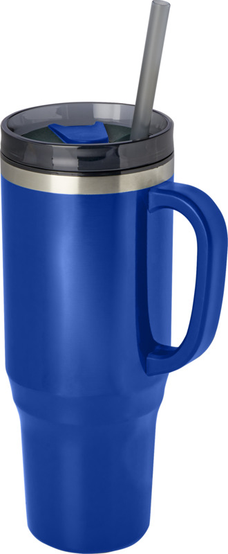 Melbourne 1200 ml RCS certified insulated tumbler with straw - Image 25