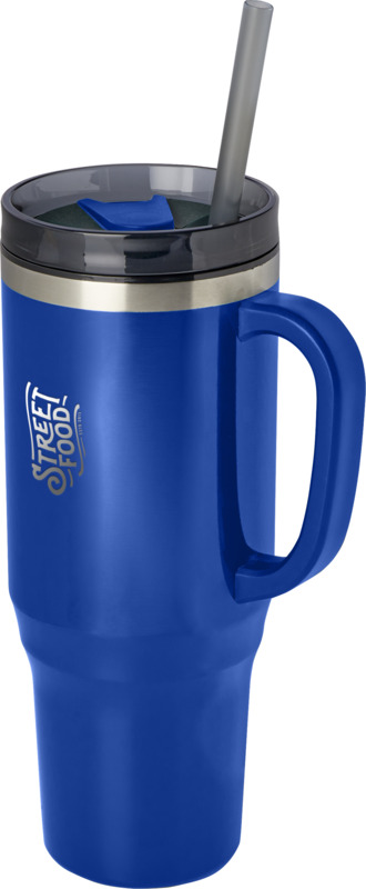 Melbourne 1200 ml RCS certified insulated tumbler with straw - Image 32