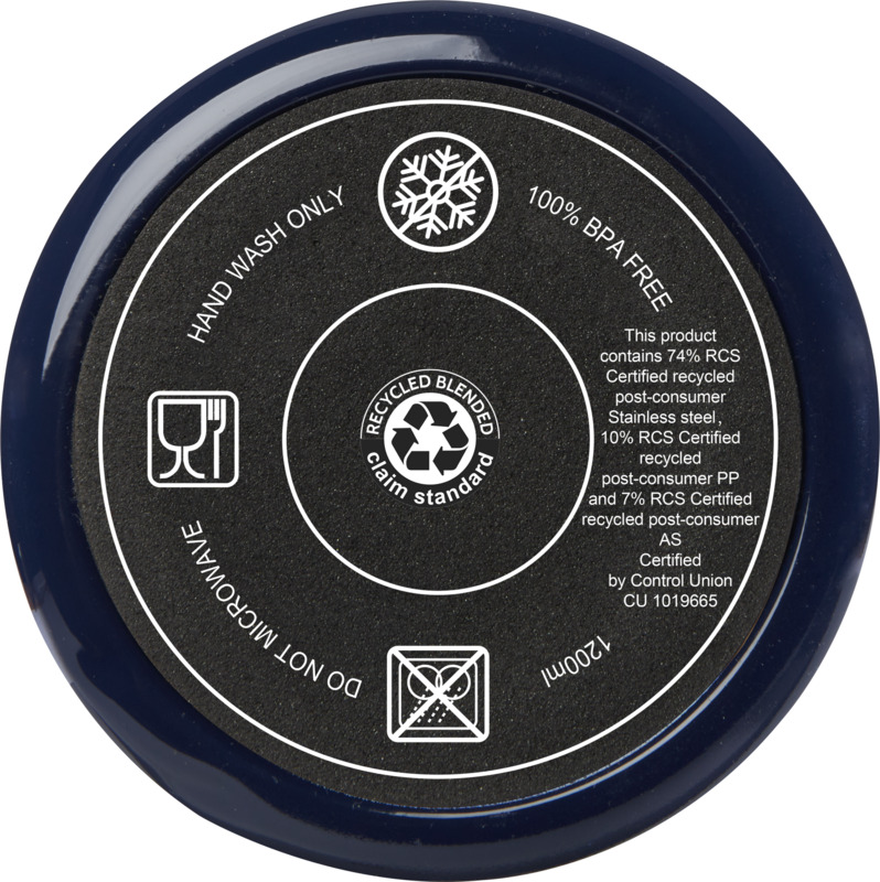 Melbourne 1200 ml RCS certified insulated tumbler with straw - Image 36