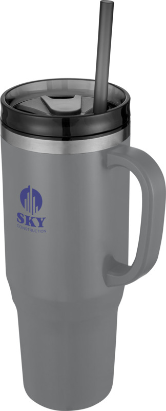 Melbourne 1200 ml RCS certified insulated tumbler with straw - Image 57