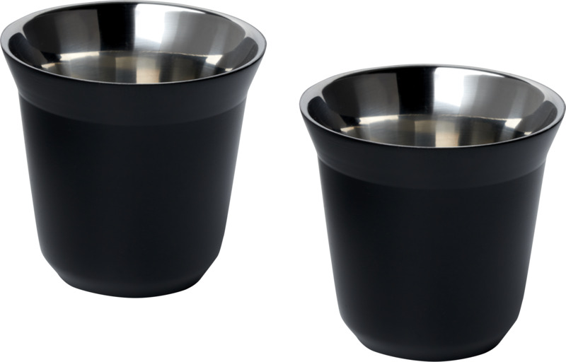 Duo 80 ml RCS certified stainless steel espresso cup set - Image 10