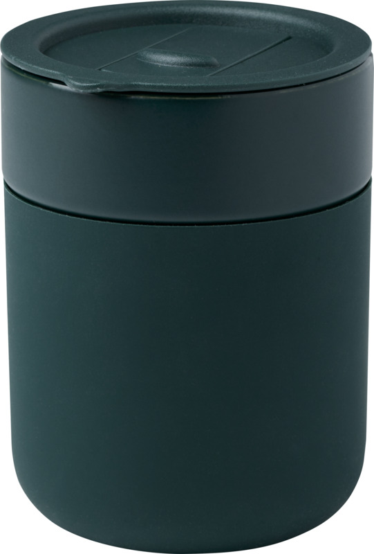 Java 330 ml ceramic tumbler with silicone wrap and plastic lid - Image 15
