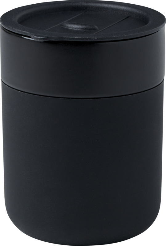 Java 330 ml ceramic tumbler with silicone wrap and plastic lid - Image 22