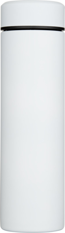 Taylor 450 ml double wall stainless steel flask with tea strainer - Image 2