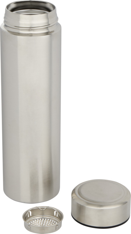 Taylor 450 ml double wall stainless steel flask with tea strainer - Image 18