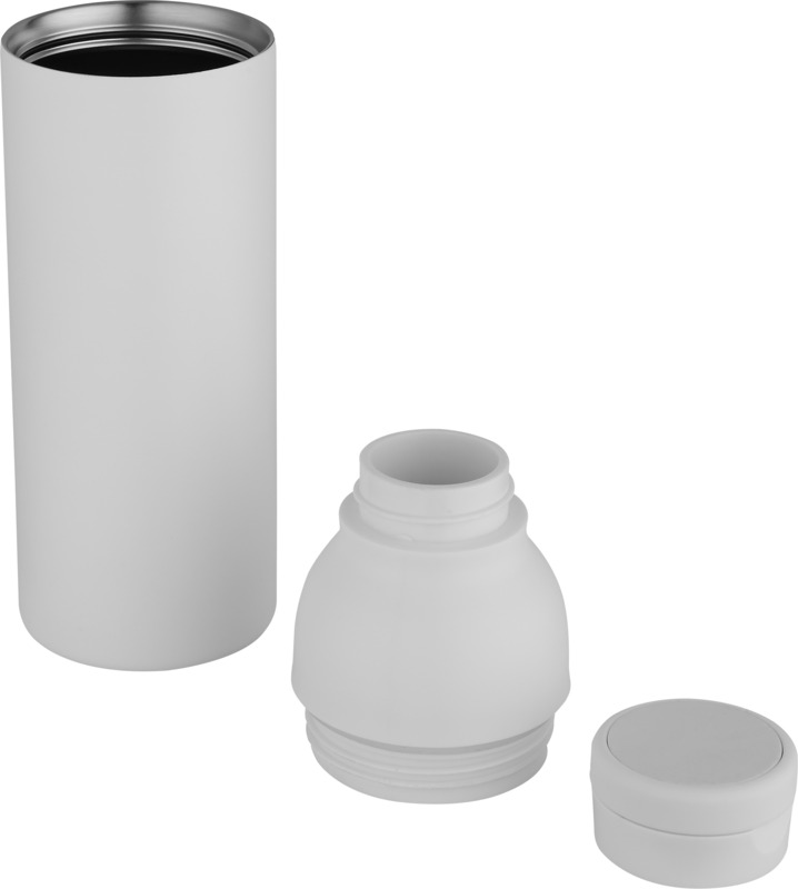 Illuminate 650 ml RCS recycled stainlesss steel double wall insulated water bottle - Image 4