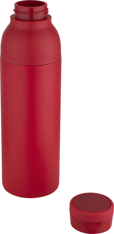 Illuminate 650 ml RCS recycled stainlesss steel double wall insulated water bottle - Image 10