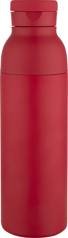 Illuminate 650 ml RCS recycled stainlesss steel double wall insulated water bottle - Image 9