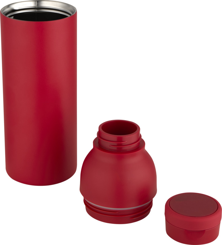 Illuminate 650 ml RCS recycled stainlesss steel double wall insulated water bottle - Image 11