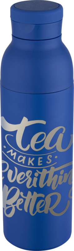 Illuminate 650 ml RCS recycled stainlesss steel double wall insulated water bottle - Image 21