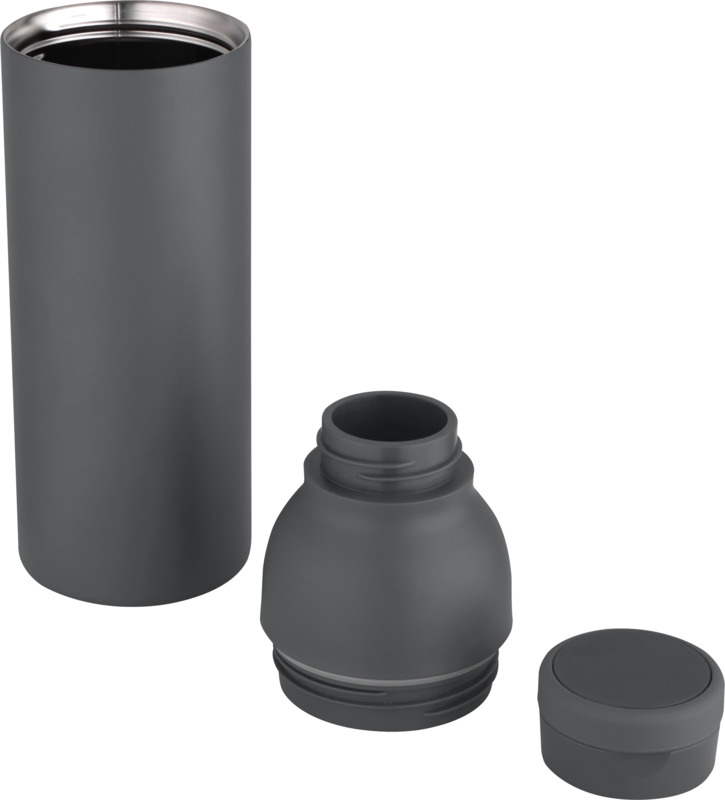 Illuminate 650 ml RCS recycled stainlesss steel double wall insulated water bottle - Image 32