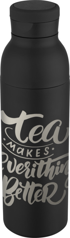 Illuminate 650 ml RCS recycled stainlesss steel double wall insulated water bottle - Image 42