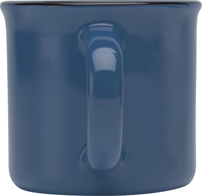 Bari 240 ml ceramic mug with glossy finish - Image 18