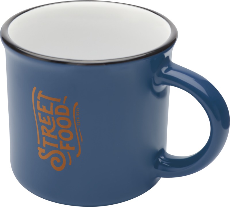Bari 240 ml ceramic mug with glossy finish - Image 20