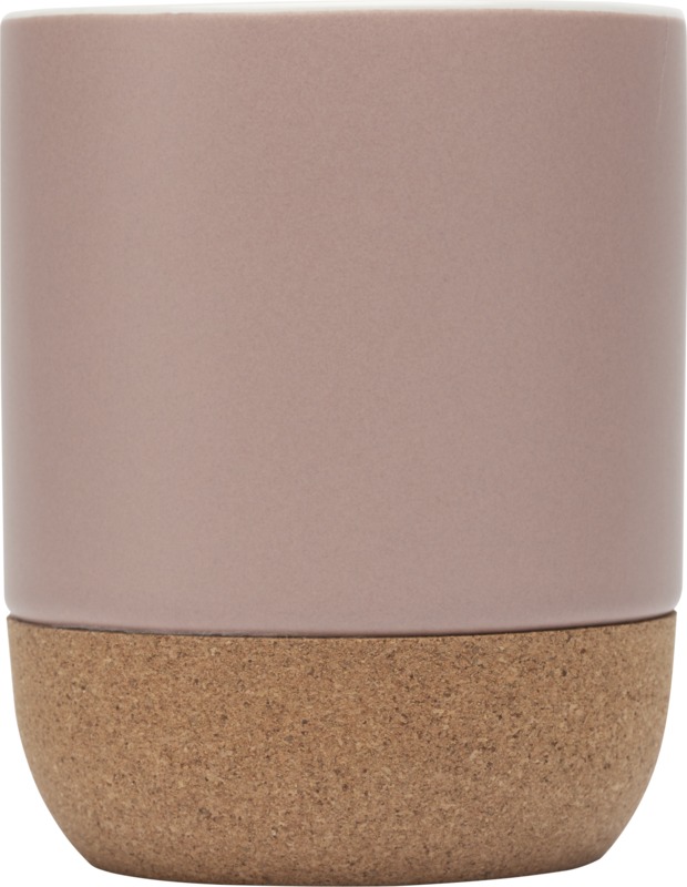 Billie 300 ml ceramic mug with cork details and matt finish - Image 7