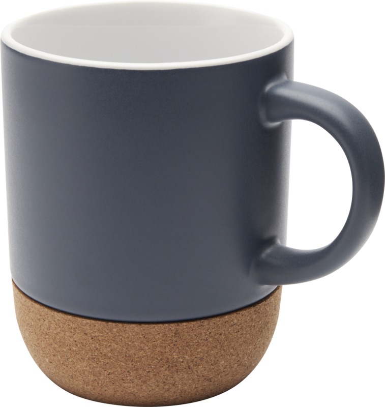 Billie 300 ml ceramic mug with cork details and matt finish - Image 11