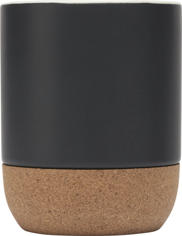 Billie 300 ml ceramic mug with cork details and matt finish - Image 17