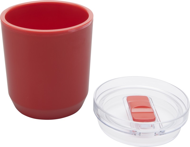 Hudson 180 ml recycled plastic double-wall tumbler - Image 11