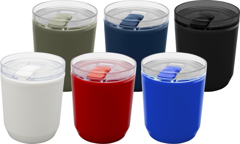 Hudson 180 ml recycled plastic double-wall tumbler - Image 20