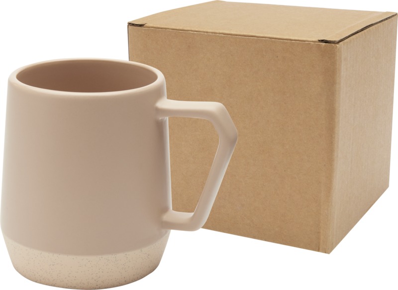 Dolce 300 ml ceramic mug with matt finish - Image 8