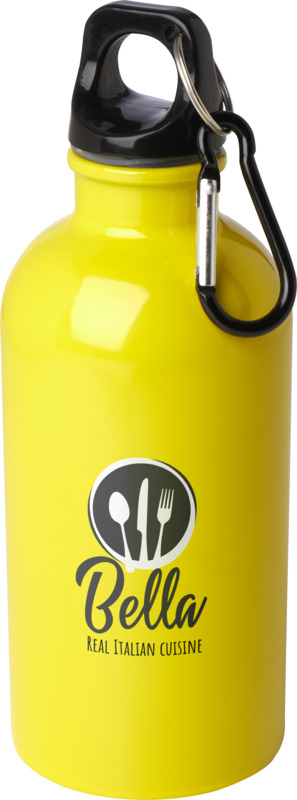 Oregon 400 ml RCS certified single wall stainless steel water bottle with carabiner - Image 10