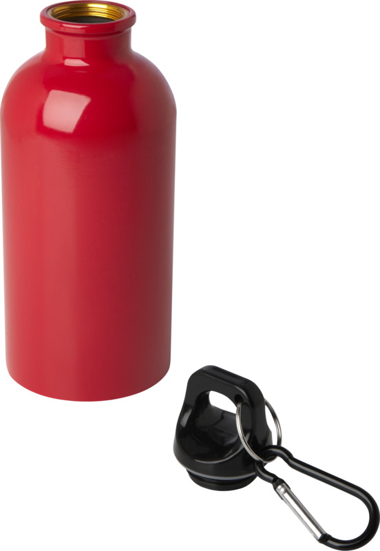 Oregon 400 ml RCS certified single wall stainless steel water bottle with carabiner - Image 13