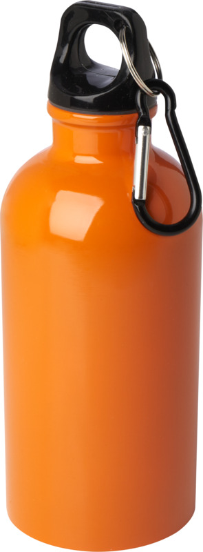 Oregon 400 ml RCS certified single wall stainless steel water bottle with carabiner - Image 16