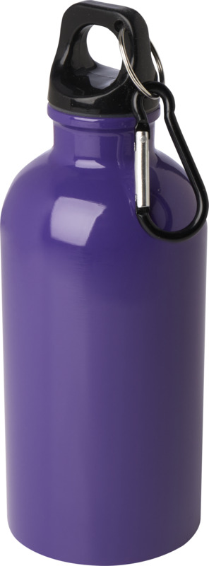 Oregon 400 ml RCS certified single wall stainless steel water bottle with carabiner - Image 21