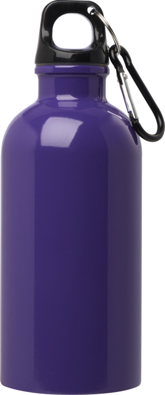 Oregon 400 ml RCS certified single wall stainless steel water bottle with carabiner - Image 22