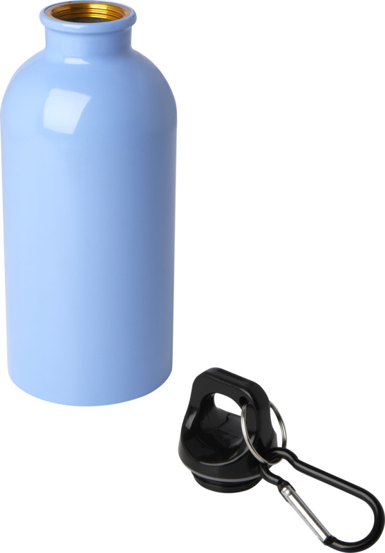 Oregon 400 ml RCS certified single wall stainless steel water bottle with carabiner - Image 33