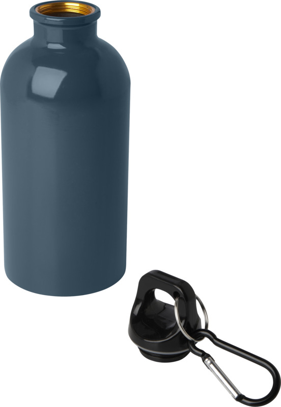 Oregon 400 ml RCS certified single wall stainless steel water bottle with carabiner - Image 43