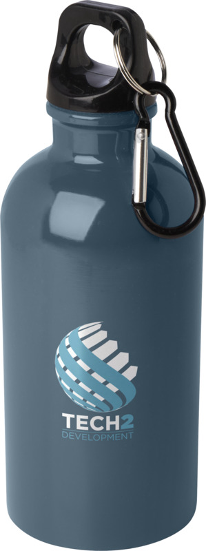Oregon 400 ml RCS certified single wall stainless steel water bottle with carabiner - Image 45